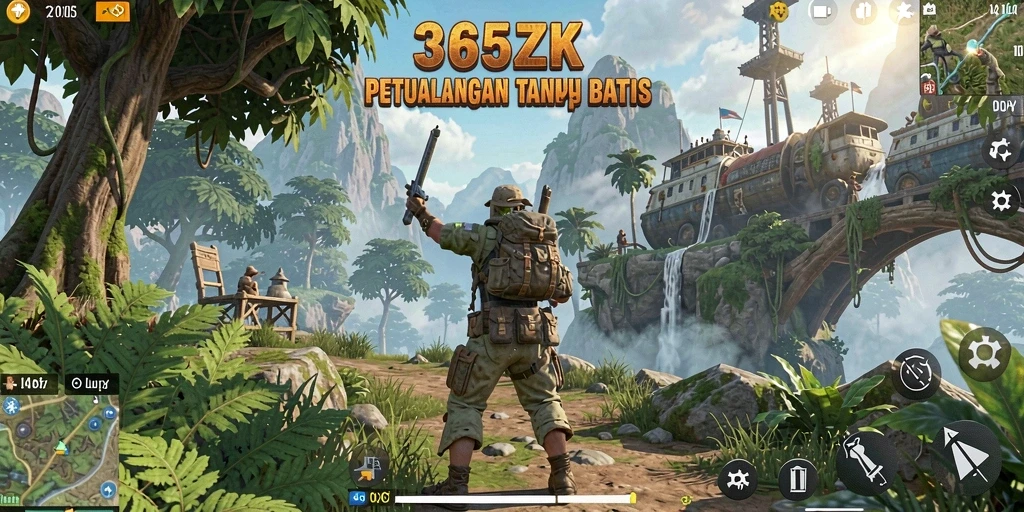 Gameplay menakjubkan di dunia terbuka 365ZK.