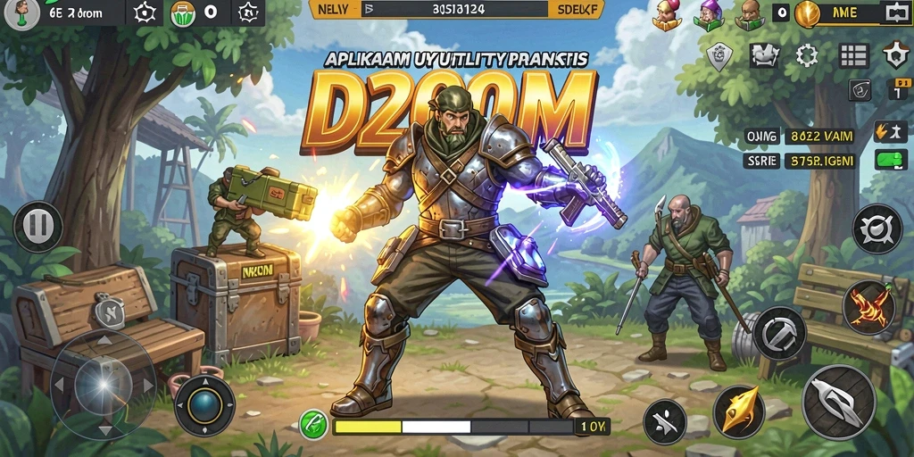 Tampilan screenshot D200M yang menunjukkan antarmuka aplikasi Utility yang intuitif dan efisien.