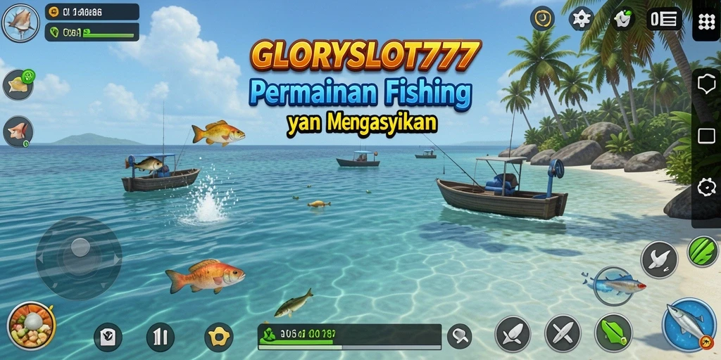 Tangkapan ikan yang memukau dalam gameplay GLORYSLOT777.