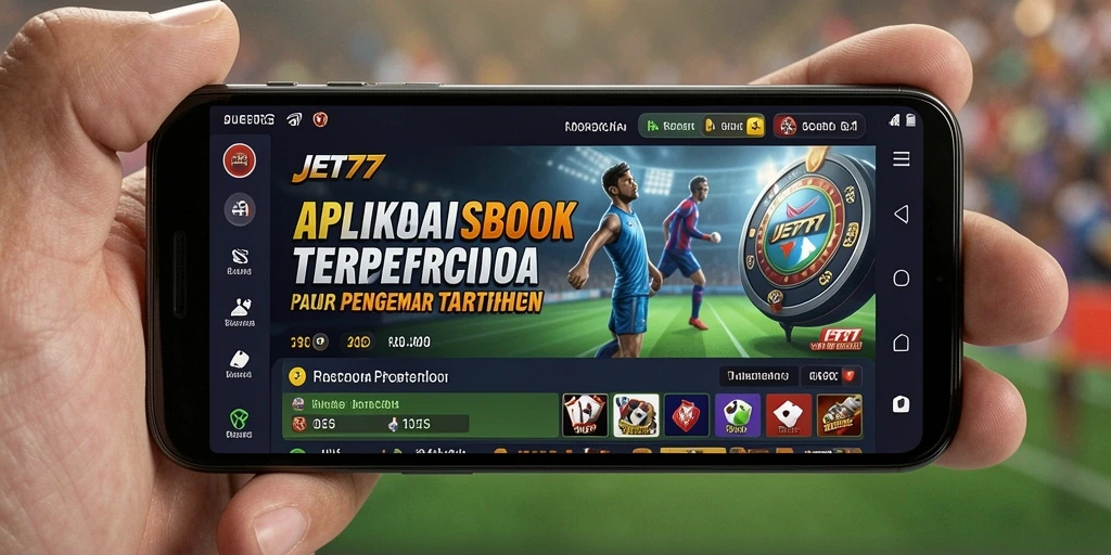 Tampilan gameplay JET77 yang menarik untuk taruhan olahraga.