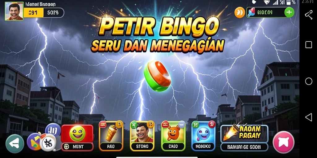 Tampilan gameplay Bingo yang menarik dan penuh aksi.