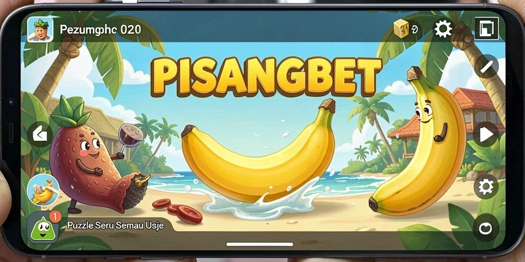 Screenshot PISANGBET yang menunjukkan keseruan gameplay Puzzle.