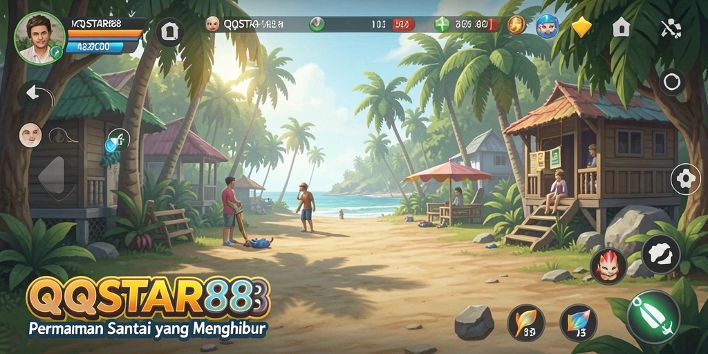 Tangkapan layar gameplay QQSTAR88 yang penuh warna dan menghibur.
