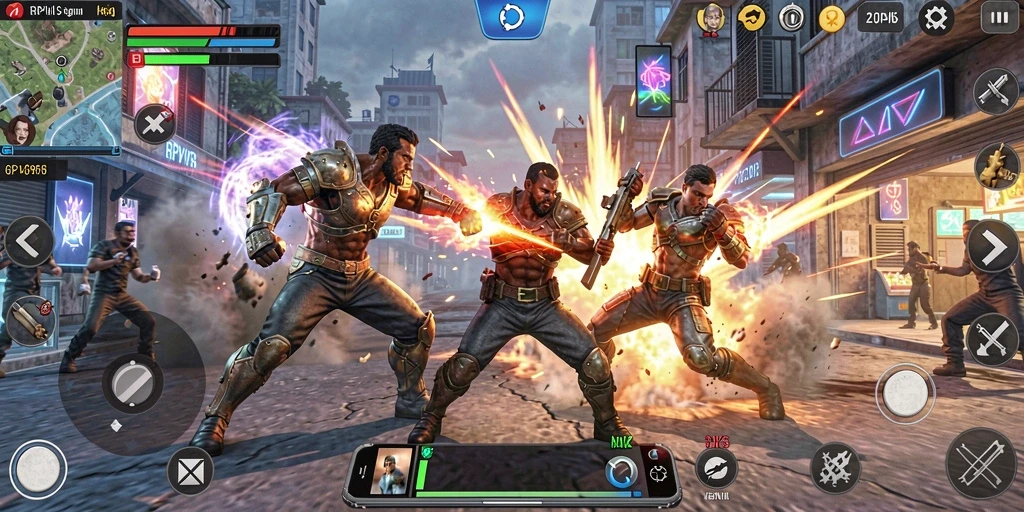Tampilan menarik dari gameplay RPVIP6 dalam aksi pertarungan yang mendebarkan.