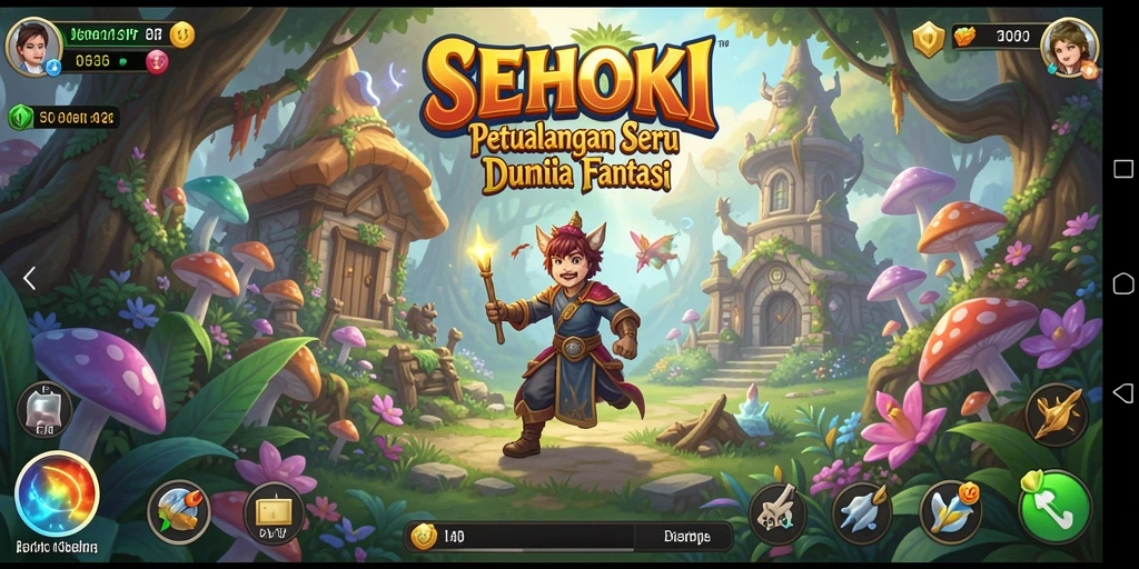 Tangkapan layar SEHOKI menunjukkan momen seru dalam petualangan.