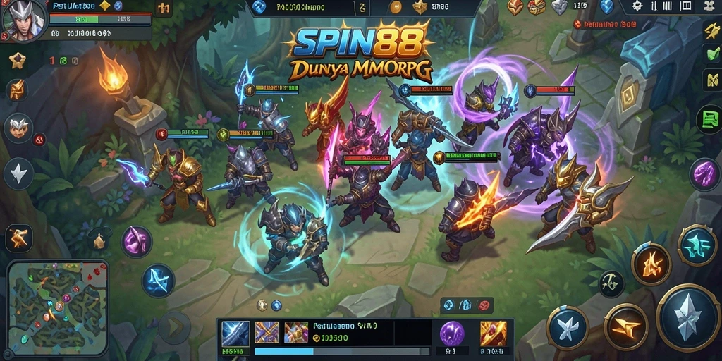 Gameplay utama SPIN88 yang mengasyikkan dalam dunia MMORPG.