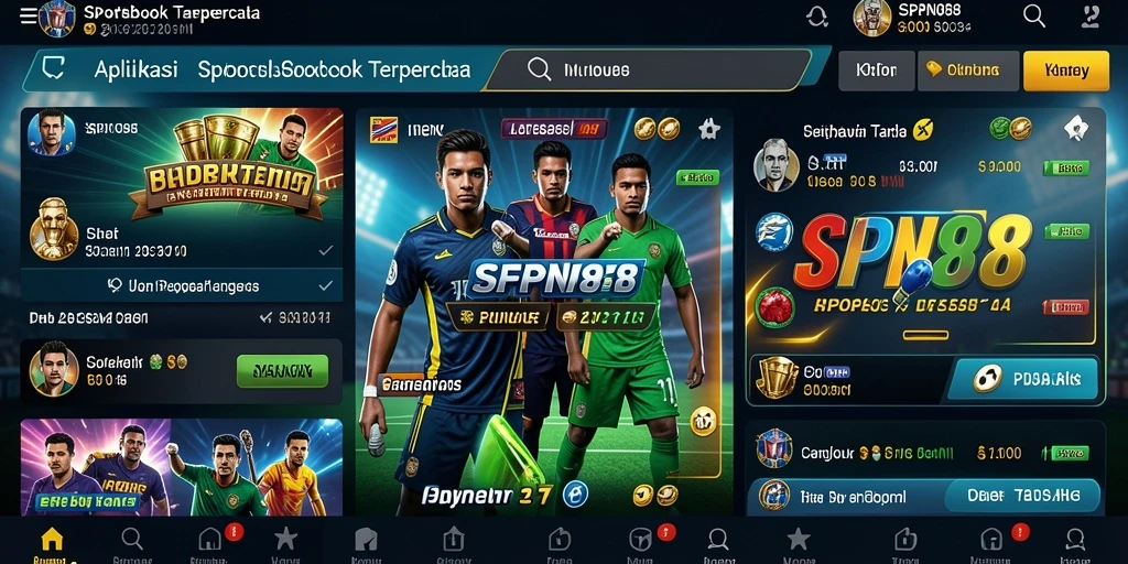 Tampilan menarik dari SPN88 saat memasang taruhan olahraga.