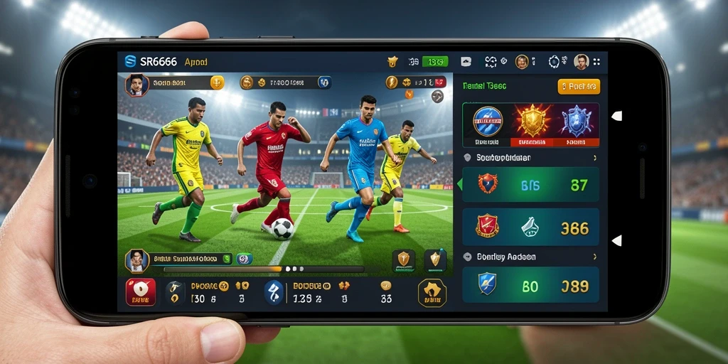 Tampilan permainan Sportsbook yang menarik di SR6666.