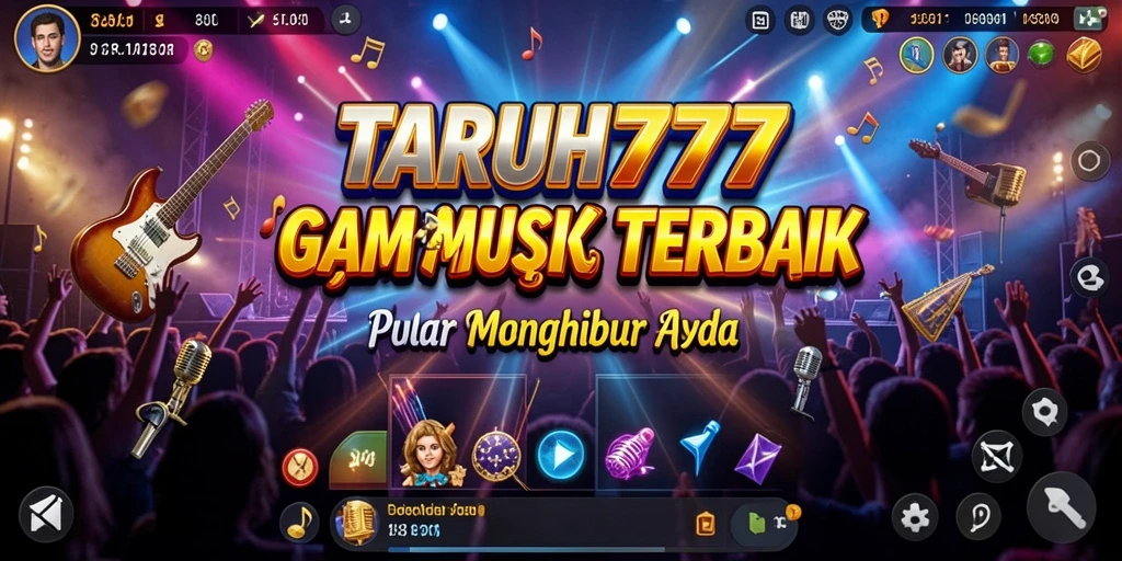 Tampilan gameplay TARUH777 menampilkan interaksi musik yang menyenangkan dan visual yang memukau.