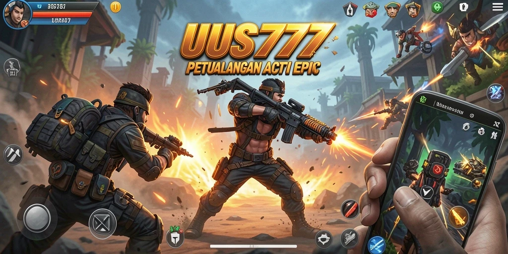 Screenshot UUS777 menampilkan aksi mendebarkan dengan grafis tinggi.