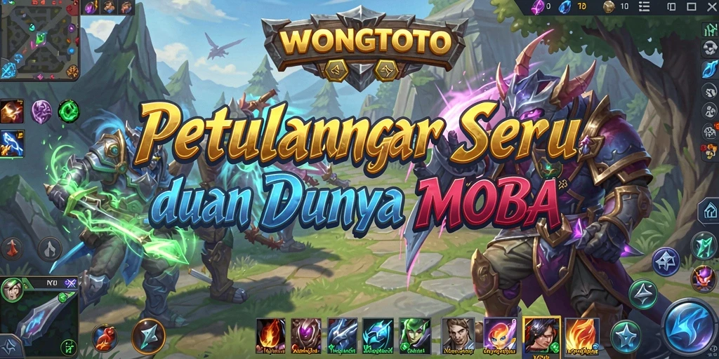 Tampilan action seru saat bertarung di WONGTOTO.