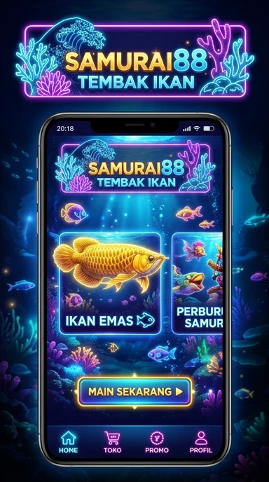 Tampilan antarmuka aplikasi samurai88 yang ramah pengguna.